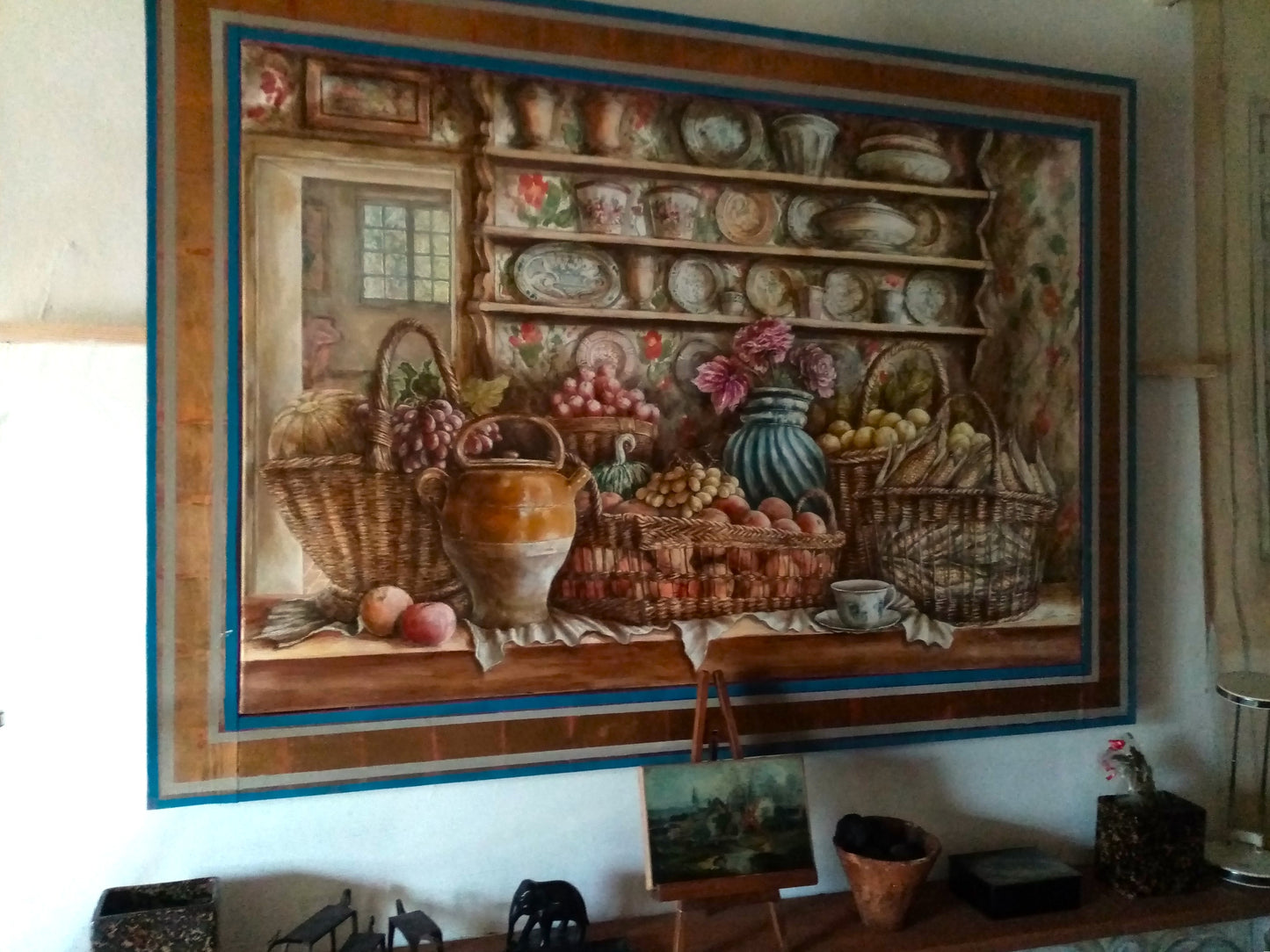 Quadri dipinti a mano da Lorenzo Usicco, natura morta quadro contemporaneo figurativo, opera unica 