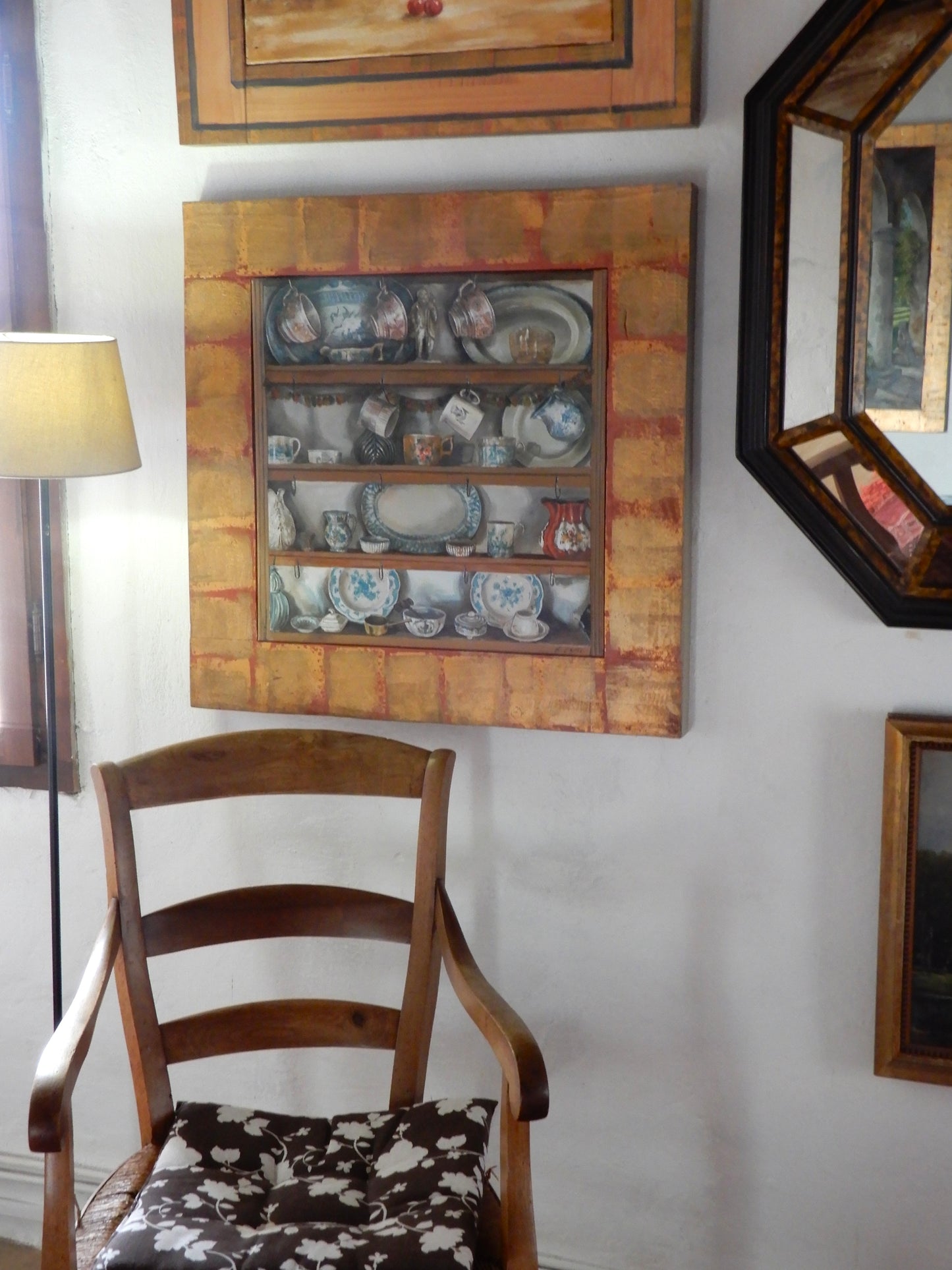 Quadro_originale_contemporaneo_figurativo_di_Lorenzo_Usicco, oggetti nel tempo