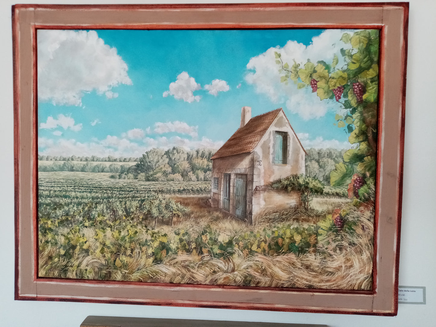Contemporary Italian art sky landscape