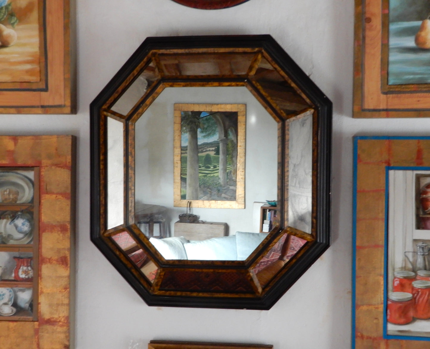 Sotto le Arcate - Olio e Acrilico su tela Opera di Lorenzo Usicco