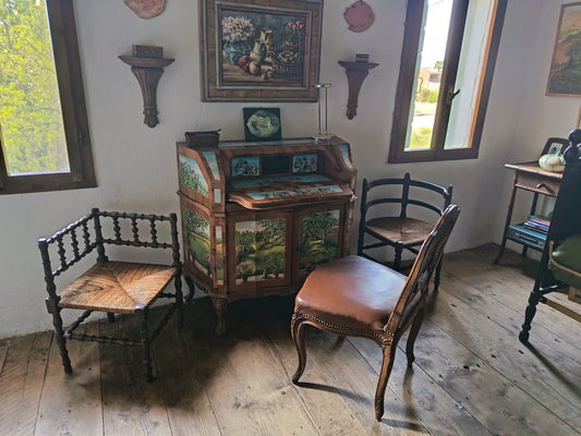 Secretaire Antico Inizi '900 – Mobile Dipinto a Mano Unico