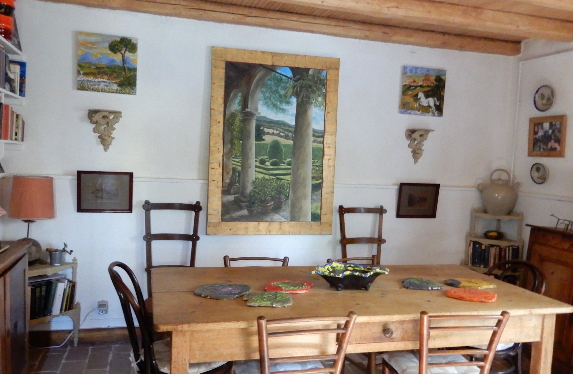 unique work of Italian art, interiors full of charm and elegance, opera di Lorenzo Usicco, tla originale di arte italiana, olio e acrilico , work by Lorenzo Usicco, the original of Italian art, oil and acrylic, œuvre de Lorenzo Usicco, l'original de l'art italien, huile et acrylique